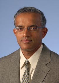 Photo of breast cancer researcher Harikrishna Nakshatri, PhD