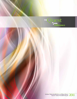Cover image for IU Simon Comprehensive Cancer Center 2011 Scientific Report